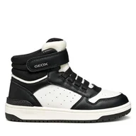 Buty dla chłopców - Sneakersy Geox J Washiba J46LQB 05415 C0504 M Biały - miniaturka - grafika 1