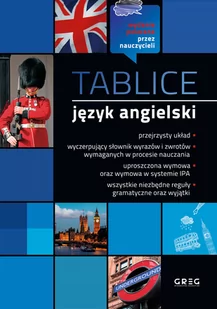 Greg Tablice Język angielski - Greg - Lektury szkoły średnie - miniaturka - grafika 1