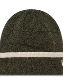 Czapki męskie - New Era Czapka Ne Cuff Beanie 60565230 Zielony - miniaturka - grafika 1