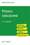 Prawo - Prawo rzeczowe. Pytania. Kazusy. Tablice. Testy online - książka - miniaturka - grafika 1