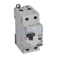 Bezpieczniki elektryczne - LEGRAND RÓŻNICOWONADPRĄDOWY P 312 2P C 10A 30MA TYP A SERII DX3, 411059 LEGRAN - miniaturka - grafika 1