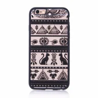 Etui i futerały do telefonów - Etui na telefon komórkowy Mandala dla Apple iPhone 8 Etui ochronne Etui ochronne z motywem egipskich znaków Etui Bumper Black - miniaturka - grafika 1