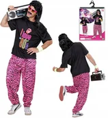 Stroje karnawałowe - Kostium Disco Retro Lata 80 Szejka Przebranie Halloween Strój I Love 80 Xl - miniaturka - grafika 1