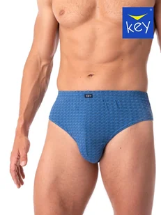 SLIPY KEY MPC-813 A25 3XL-4XL (kolor niebieski, rozmiar 4XL) - Majtki męskie - miniaturka - grafika 1