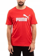 Koszulki męskie - Koszulka Męska Puma T-shirt Bluzka Sportowa Bawełniana Treningowa roz. L - miniaturka - grafika 1