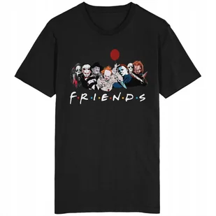 Friends Koszulka Przyjaciele Pennywise Jason Saw - Koszulki męskie - miniaturka - grafika 1