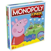 Gry planszowe - Hasbro Monopoly Junior Świnka Pepa - miniaturka - grafika 1
