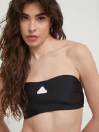 Stroje kąpielowe - Góra od bikini damska Adidas Icon Ban Bik IT8583 36 Czarna (4066757302183) - miniaturka - grafika 1