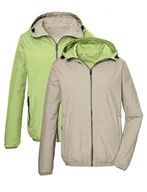 Kurtki damskie - G.I.G.A. DX Damska kurtka funkcyjna/dwustronna kurtka z kapturem GS 66 WMN JCKT, jasnobeżowa, 36, 42699-000 - miniaturka - grafika 1