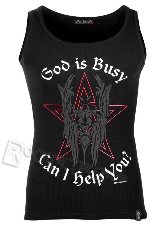 Koszulka Na Ramiączka Darkside - God Is Busy-M