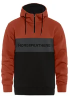 Bluzy męskie - bluza męska HORSEFEATHERS FULTON SWEATSHIRT ginger/black - miniaturka - grafika 1