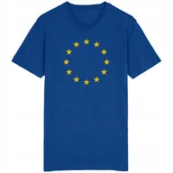 Koszulki męskie - Flaga Unii Europejskiej Koszulka Gwiazdy UE - miniaturka - grafika 1