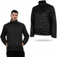 Kurtki męskie - Kurtka Męska 4F Puchowa Pikowana Sportowa Na Co Dzień Przejściowa Wiosenna - miniaturka - grafika 1