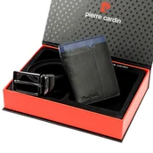 Paski - Męski zestaw portfel i pasek marki Pierre Cardin - miniaturka - grafika 1