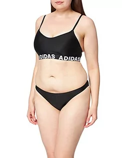 Stroje kąpielowe - Adidas BW Branded Bikini Kobiety, black EU 44 2021 Bikini EI6297-44 - grafika 1