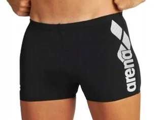 Kąpielówki Męskie Bokserki Szorty Arena Optimal Short Czarne Rozmiar 4 - Kąpielówki męskie - miniaturka - grafika 1