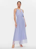 Sukienki - Rinascimento Sukienka wieczorowa CFC0019003002 Fioletowy Regular Fit - miniaturka - grafika 1