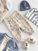 Śpiochy dla niemowląt - Reserved - Spodnie Dumbo - kremowy - miniaturka - grafika 1