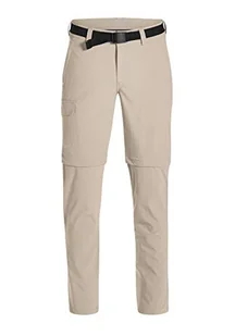 Maier Sports męskie spodnie TORID Slim Zip Wander, beżowy, 32 133023 - Bielizna sportowa męska - miniaturka - grafika 1