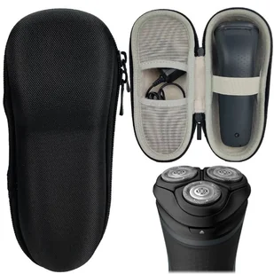 Etui na golarki głowicowe do Philips Series 1000 3000 czarne - Akcesoria i części AGD - miniaturka - grafika 1