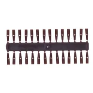 Inne akcesoria dla wędkarzy - MIKADO Stopery Pushstop 28szt. - brązowy - miniaturka - grafika 1