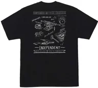 Koszulki męskie - t-shirt INDEPENDENT BRATRUD NOTEBOOK HEAVYWEIGHT T-SHIRT BLACK - miniaturka - grafika 1