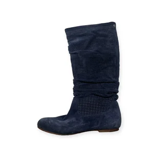 Niebieskie kozaki damskie UGG 39 - Kozaki damskie - miniaturka - grafika 1