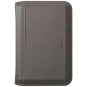 Telefony stacjonarne - Magnetyczny portfel RFID UNIQ Lyden DS stojak na telefon szary - miniaturka - grafika 1