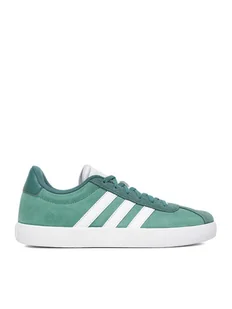 adidas Sneakersy VL COURT 3.0 K JS3490 Zielony - Buty dla chłopców - miniaturka - grafika 1