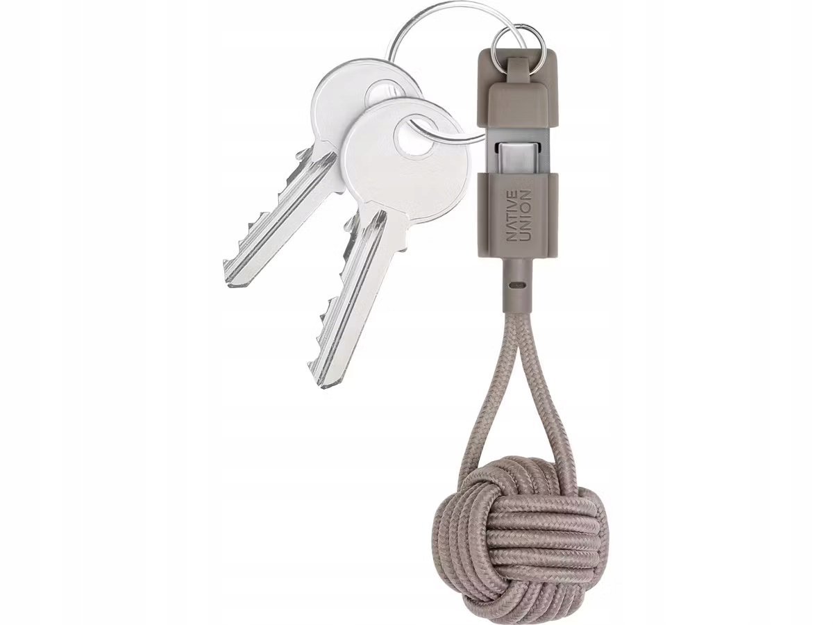 Brelok Kabel Native Union Taupe USB-A do USB-C