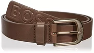 Paski - BOSS Damski pasek Anna 3 cm-L, średni beż 260, 100 - miniaturka - grafika 1