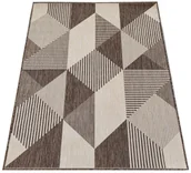 Dywany - Dywan sznurkowy dwustronny brązowy C2-Z88 - miniaturka - grafika 1