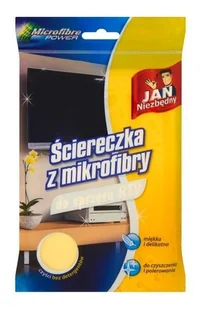 Jan Niezbędny Ściereczka z mikrofibry do sprzętu rtv 1 szt. (8571014182) - Ściereczki, gąbki, czyściki - miniaturka - grafika 2