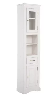 Szafka łazienkowa słupek Romantic biały 190x45cm (124) - Szafki łazienkowe - miniaturka - grafika 1