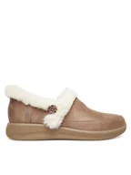 Kapcie damskie - Skechers Kapcie Cozy Escape 168114/TPE Szary - miniaturka - grafika 1