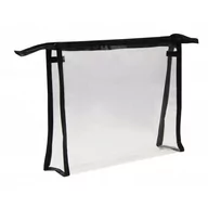 Kosmetyczki, organizery i kuferki - Intervion Kosmetyczka Podróżna Mała Przezroczysta - miniaturka - grafika 1