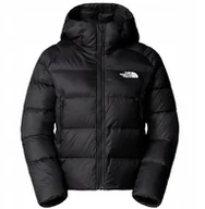 Kurtki i kamizelki sportowe damskie - The North Face W Hyalite Down Hooded Jacket NF0A8E75JK31 Czarne S - miniaturka - grafika 1
