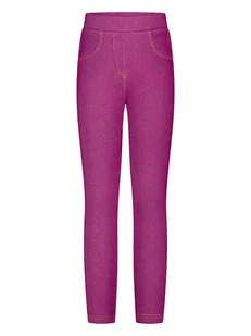 Topo Jegginsy termiczne w kolorze fioletowym - Koszulki i topy damskie - miniaturka - grafika 1