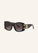 Okulary przeciwsłoneczne - Dolce & Gabbana Okulary Przeciwsłoneczne dg4501 schwarz - miniaturka - grafika 1
