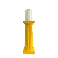 Świeczniki - Świecznik Pericles Saffron CC DESIGN - miniaturka - grafika 1