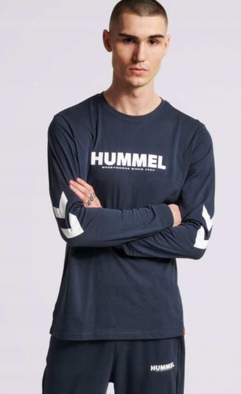 Hummel Granatowa Koszulka z Długim Rękawem Xxs Pug