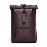 Plecaki - Plecak Rains Rolltop 13320 Bordowy - miniaturka - grafika 1