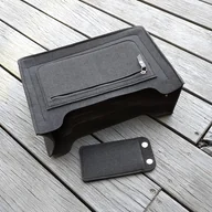 Torebki damskie - Organizer LUX do torebki - czarny filc - miniaturka - grafika 1