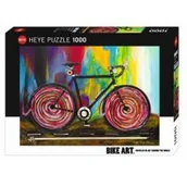 Puzzle - Heye Puzzle 1000 Bike art, Kolarzówka - - miniaturka - grafika 1