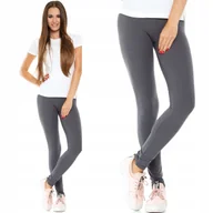 Legginsy - Moraj Legginsy z Wysokim Stanem 1000-018 sza L/XL - miniaturka - grafika 1