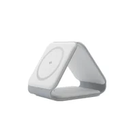Kable USB - Ecobox Ładowarka Indukcyjna MagSafe 15W Biała 3w1 - miniaturka - grafika 1