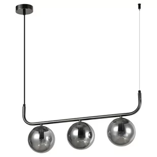 Lampa wisząca Alisa grafitowa 3xE14 LP-005/3L grafit - Lampy sufitowe - miniaturka - grafika 1