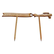 Dekoratorstwo - EKO-DECO, topper urodzinowy, z samolotem - miniaturka - grafika 1