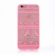 Etui i futerały do telefonów - Etui na telefon komórkowy Mandala dla Apple iPhone 8 Plus Etui ochronne Etui ochronne z motywem egipskich znaków Etui ochronne Bumper Pink - miniaturka - grafika 1
