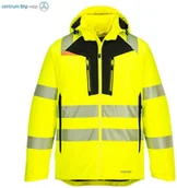 Odzież robocza - PORTWEST DX461 ZIMOWA KURTKA OSTRZEGAWCZA DX4; ŻÓŁTY/CZARNY - miniaturka - grafika 1